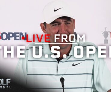 Round 3 finish has Scottie Scheffler feeling 'fortunate' | Live From the U.S. Open | Golf Channel