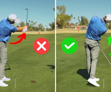 Swing Through Impact Like This | Golf Drill