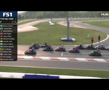 FIRST LAPS OF RACE - 2023 NASCAR BETTER HALF DASH AT TRACKHOUSE MOTORPLEX