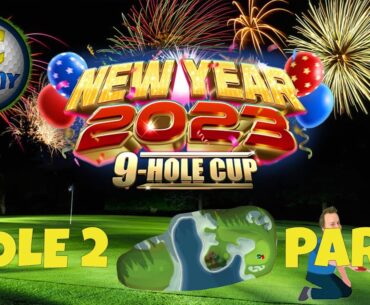 Master, QR Hole 2 - Par 3, HIO - New Year 2023 9-Hole cup, *Golf Clash Guide*