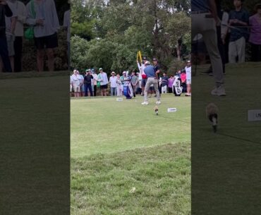 Austin Eckroat tee shot