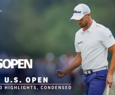 2023 U.S. Open Highlights: Round 3, Condensed