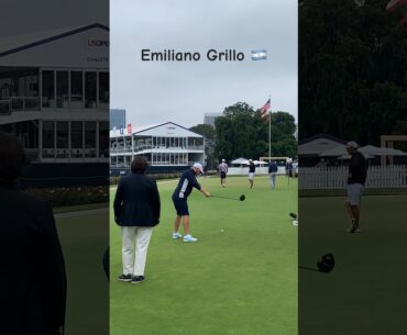 EMILIANO GRILLO 😍🤩 un swing MUY FÁCIL 🔥 #golf #golfswing #shorts