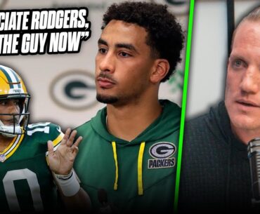 Jordan Love Says He's "Grateful For Aaron Rodgers" But Now "I'm The Guy" | Pat McAfee Show