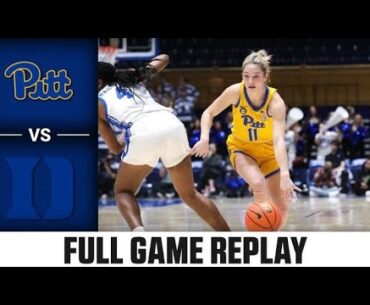 Pitt vs. Duke Full Game Replay | 2022-23 ACC Women’s Basketball