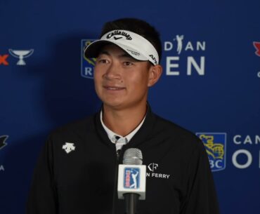 Carl Yuan Thursday Flash Interview 2023 RBC Canadian Open