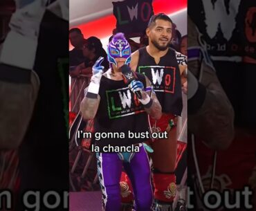 Rey Mysterio is ready to give Dom Dom la chancla  🩴💥