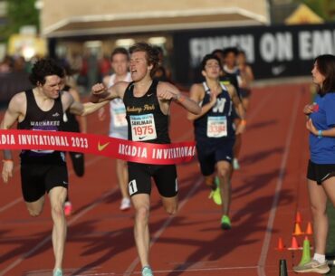 Aaron Sahlman Wins Epic 800m at Arcadia Invitational