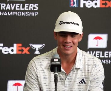 Michael Thorbjornsen Wednesday Press Conference 2023 Travelers Championship