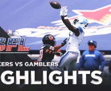 New Orleans Breakers vs Houston Gamblers Highlights | USFL on FOX