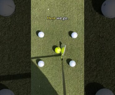 ↩️Turn SLICE into a DRAW - EASY GOLF TIP 💪🏻 #shorts