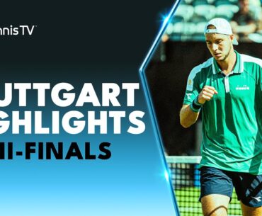 Hurkacz Takes On Struff; Tiafoe Plays Fucsovics | Stuttgart 2023 Semi-Final Highlights