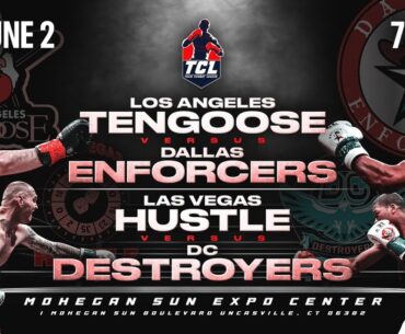 Team Combat League Boxing • Las Vegas vs DC • Los Angeles vs Dallas • WEEK 8