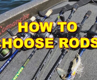 Bass Fishing For Beginners | How To Pick The Right Fishing Rod | How To Fish | Bass Fishing