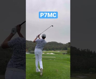 8번 아이언 컨트럴 샷🏌️ /2023 P7MC 아이언 #taylormade #teamtaylormade #taylormadegolf
