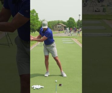 STOP Hitting Your Irons Fat!  #shorts #golfswing #lesson #golf #ericcogorno