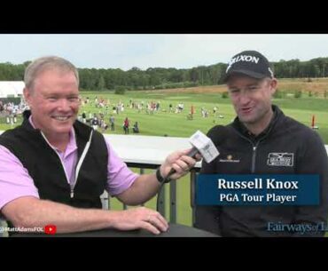 Tour Player Russell Knox Interview LIVE at the Travelers Championship