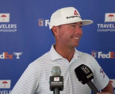 Chez Reavie Thursday Press Conference 2023 Travelers Championship © PGA Tour