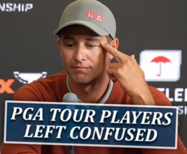 Adam Scott Left Confused After Unenlightening Players Meeting At Travelers Championship