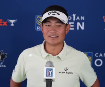 Carl Yuan Friday Chinese Flash Interview 2023 RBC Canadian Open