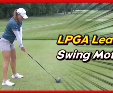 LPGA Leader Jennifer Kupcho Powerful Driver-Iron Swings & Slow Motions