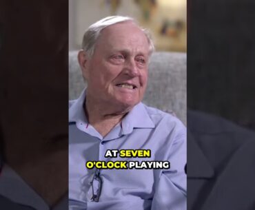 Jack Nicklaus Unveils Shocking Secret about Never Being Late on Tee