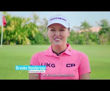 Brooke Henderson Behind The Scenes Skechers Hands Free Slip In Golf Shoes