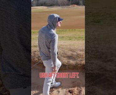 LONG UPHILL Sand shot require some quick adjustments to be good at them. Give this a watch.