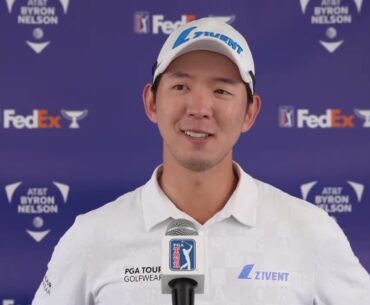 S Y Noh Thursday Korean Flash Interview 2023 AT&T Byron Nelson