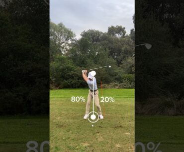 The FIRST MOVEMENT in your downswing 😤 #golftips #golf
