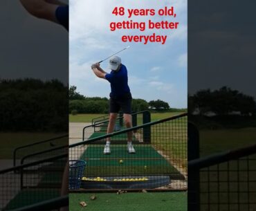 What did you do to get better at golf today?