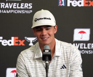 Michael Thorbjornsen Wednesday Press Conference 2023 Travelers Championship