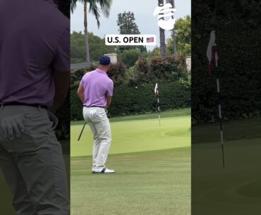 What a chip from Martin Kaymer.👀 #losangeles #golfcourse