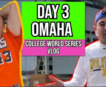 Oral Roberts STUNS The Baseball World | The CWS Vlog Day 3