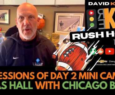 REKAP Rush Hour 🚗 - Impressions of Day 2 mini camp at Halas Hall with Chicago Bears