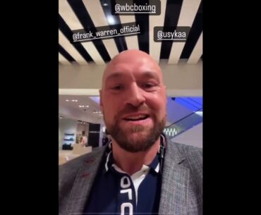 "70/30... TAKE IT OR LEAVE IT!" - TYSON FURY SPEAKS OUT ABOUT OLEKSANDR USYK FIGHT