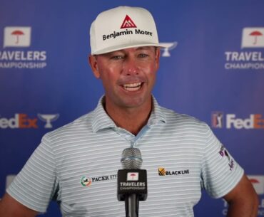 Chez Reavie Friday Flash Interview 2023 Travelers Championship © PGA Tour
