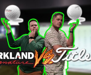Titleist ProV1 VS Kirkland Signature Golf Balls!! ( Does a tour ball make a difference?!? )