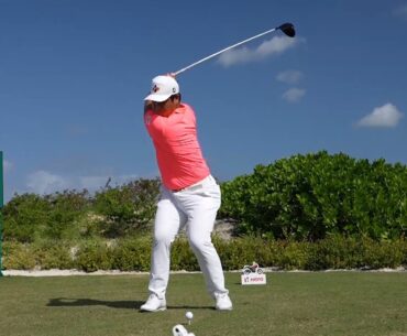 PGA 슈퍼루키 골프천재 "김주형" 환상적인 스윙모션 & 슬로우모션,Super Rookie "Tom Kim" Amazing swing motion & Slow motion 2023