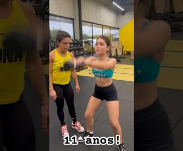 Criança também treina! Mulheres de todas as idades!
