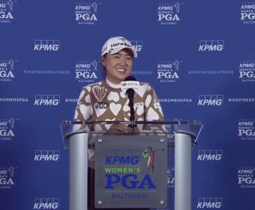 Minjee Lee Friday Flash Interview 2023 KPMG Women’s PGA Championship © PGA of America