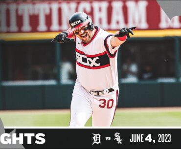 HIGHLIGHTS: Burger Blasts Game-Ending GRAND SLAM Against Tigers (6.4.23)