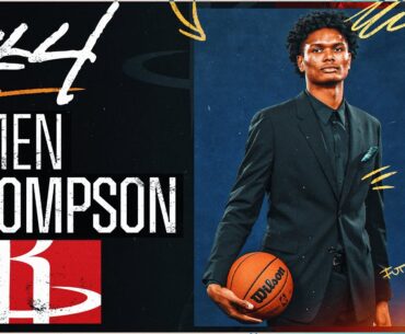 Amen Thompson Goes #4 Overall In The 2023 #NBADraft
