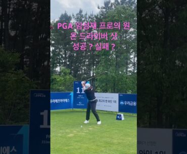 PGA 임성재 선수의 직관을 다녀온 공때리는지원이! 원온 시도!