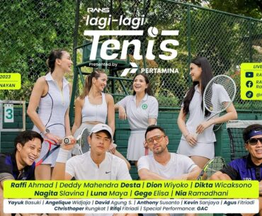 EXCLUSIVE LIVE REVENGE MATCH: TIM RAFFI VS TIM DESTA at LAGI-LAGI TENIS PRESENTED BY PERTAMINA