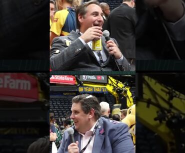 Zach Lowe tries the Joker energy drink 👀 #shorts