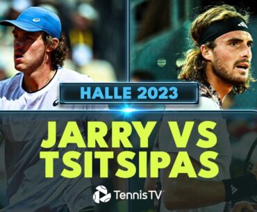 Nicolas Jarry STUNS Stefanos Tsitsipas | Halle 2023 Highlights