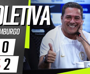COLETIVA LUXEMBURGO | AO VIVO | Santos 0 x 2 Corinthians - Brasileirão 2023