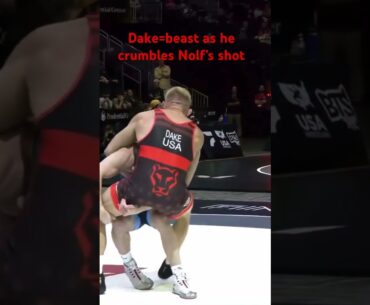 Dake goes Beast mode Crumbling Nolf on his shot!