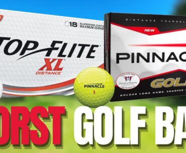 BAD GOLF BALLS You MUST AVOID About